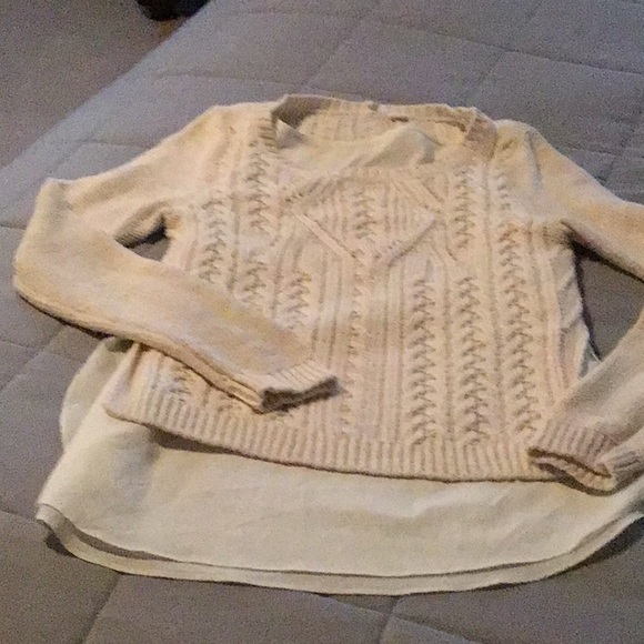 Anthropologie Tops - Beautiful anthropology moth sweater with shirt